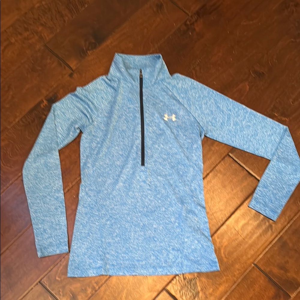 Under Armour Blue Quarter-Zip Pullover